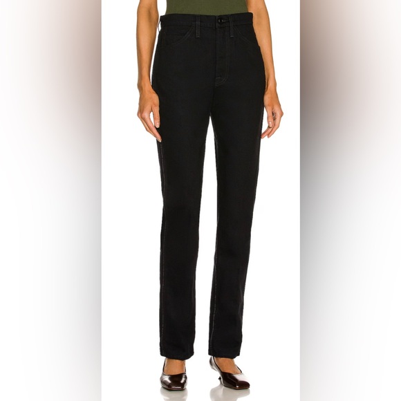 FRAME LE ITALIEN TRUE STRAIGHT JEANS - Picture 2 of 9